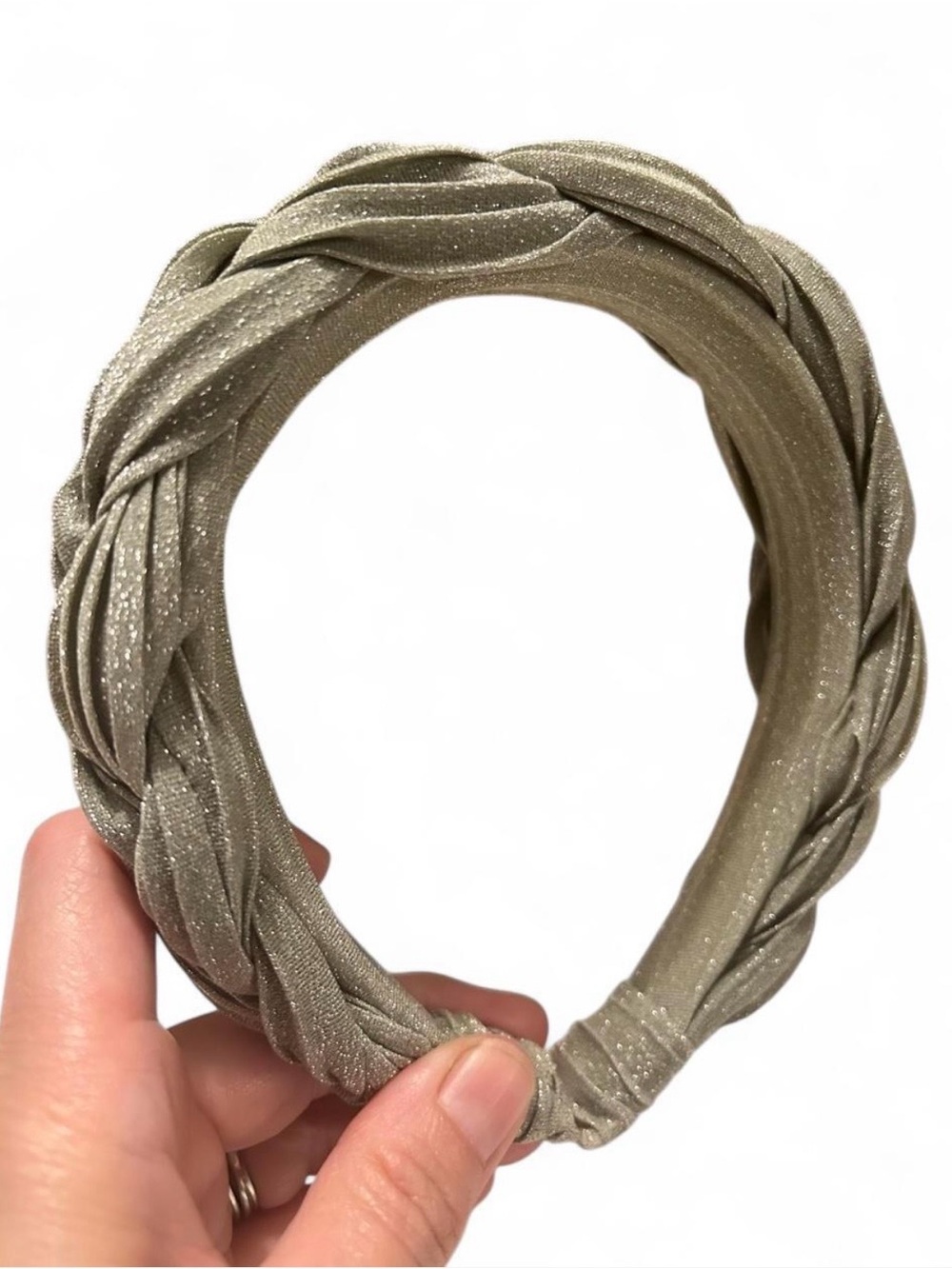 Braided Sage Headband NWOT